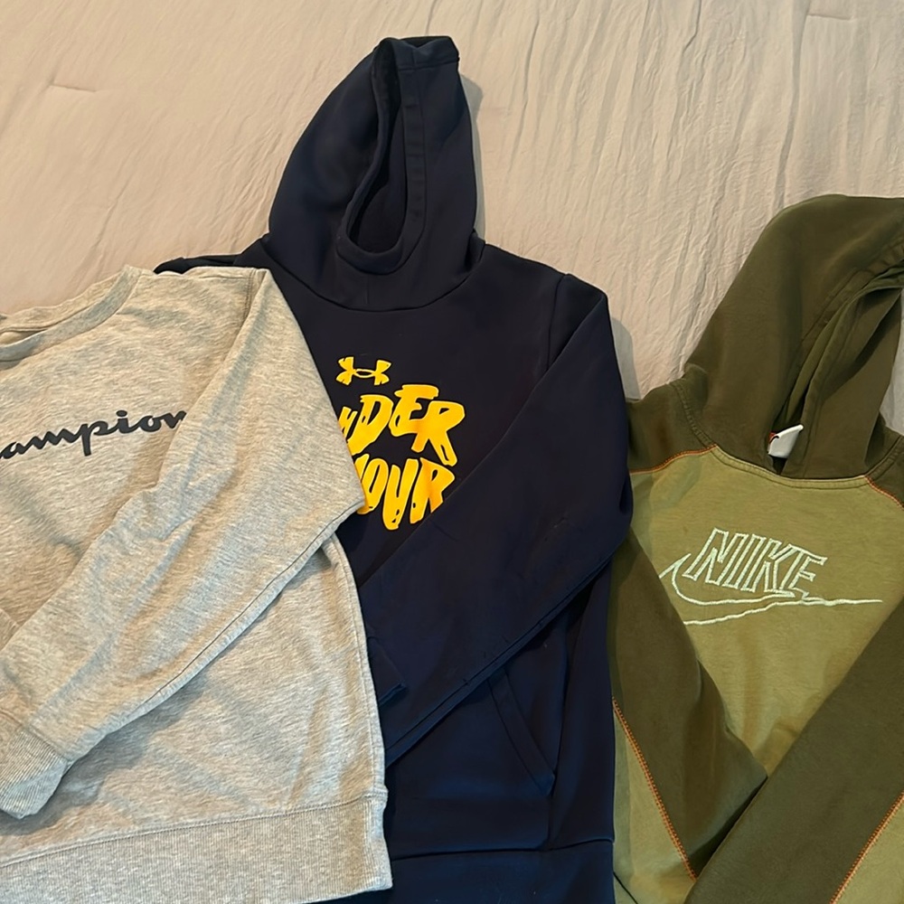 Boys size lg sweatshirt bundle